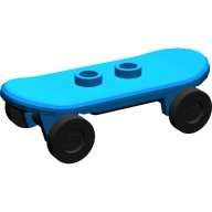 Lego skateboard, modrá (42511c01 BLUE)